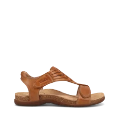 Taos Footwear Cork Support Sandals*Wonderful Caramel