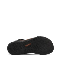 Taos Footwear Cork Support Sandals*Wonderful Black