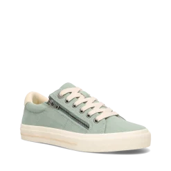 Taos Footwear Canvas|White*Z Soul Spearmint/Cream Distressed