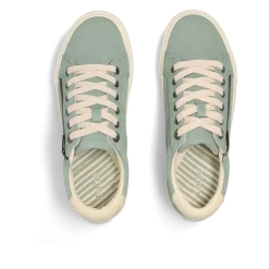 Taos Footwear Canvas|White*Z Soul Spearmint/Cream Distressed