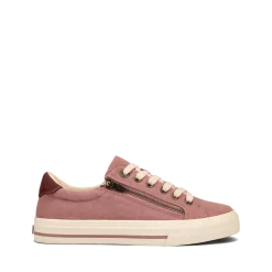 Taos Footwear Canvas|White*Z Soul Dusty Rose/Wine