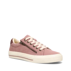 Taos Footwear Canvas|White*Z Soul Dusty Rose/Wine