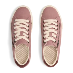 Taos Footwear Canvas|White*Z Soul Dusty Rose/Wine