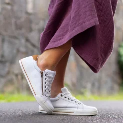 Taos Footwear Canvas|White*Z Soul White/Golden Tan