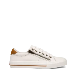 Taos Footwear Canvas|White*Z Soul White/Golden Tan