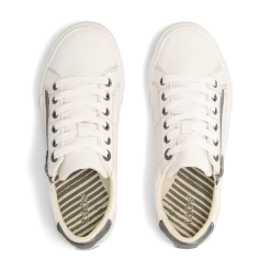 Taos Footwear Canvas|White*Z Soul White/Pewter